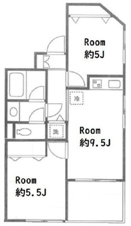 DRホームズ武蔵小山の物件間取画像